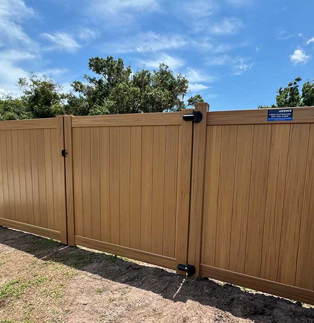 Commercial Vinyl Fence
