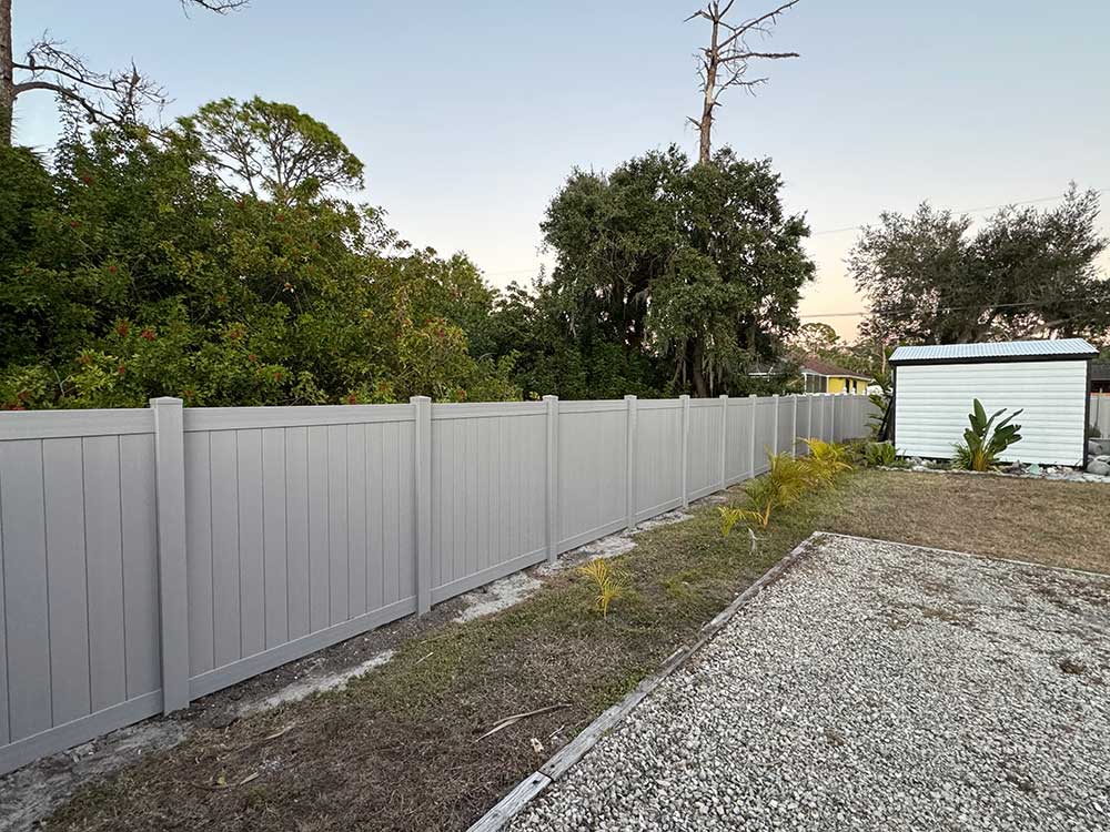 Commercial Vinyl Fencing