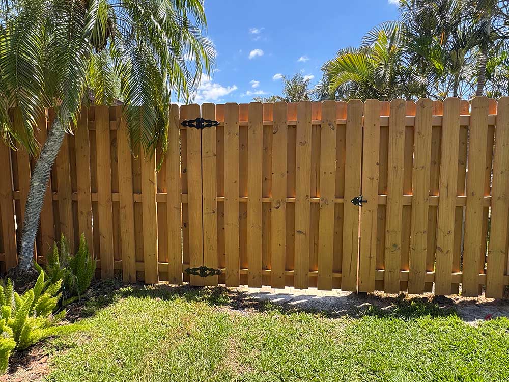 Wood enclosure